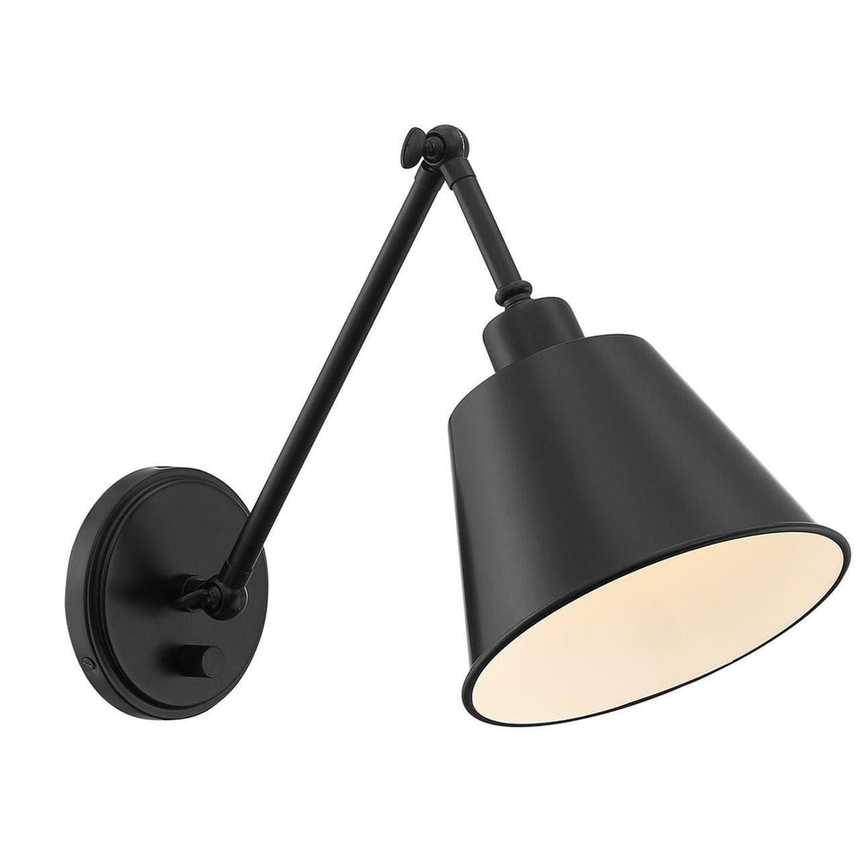 Crystorama - Mitchell One Light Wall Mount - MIT-A8020-MK | Montreal Lighting & Hardware