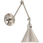 Crystorama - Morgan One Light Wall Mount - MOR-8801-PN | Montreal Lighting & Hardware