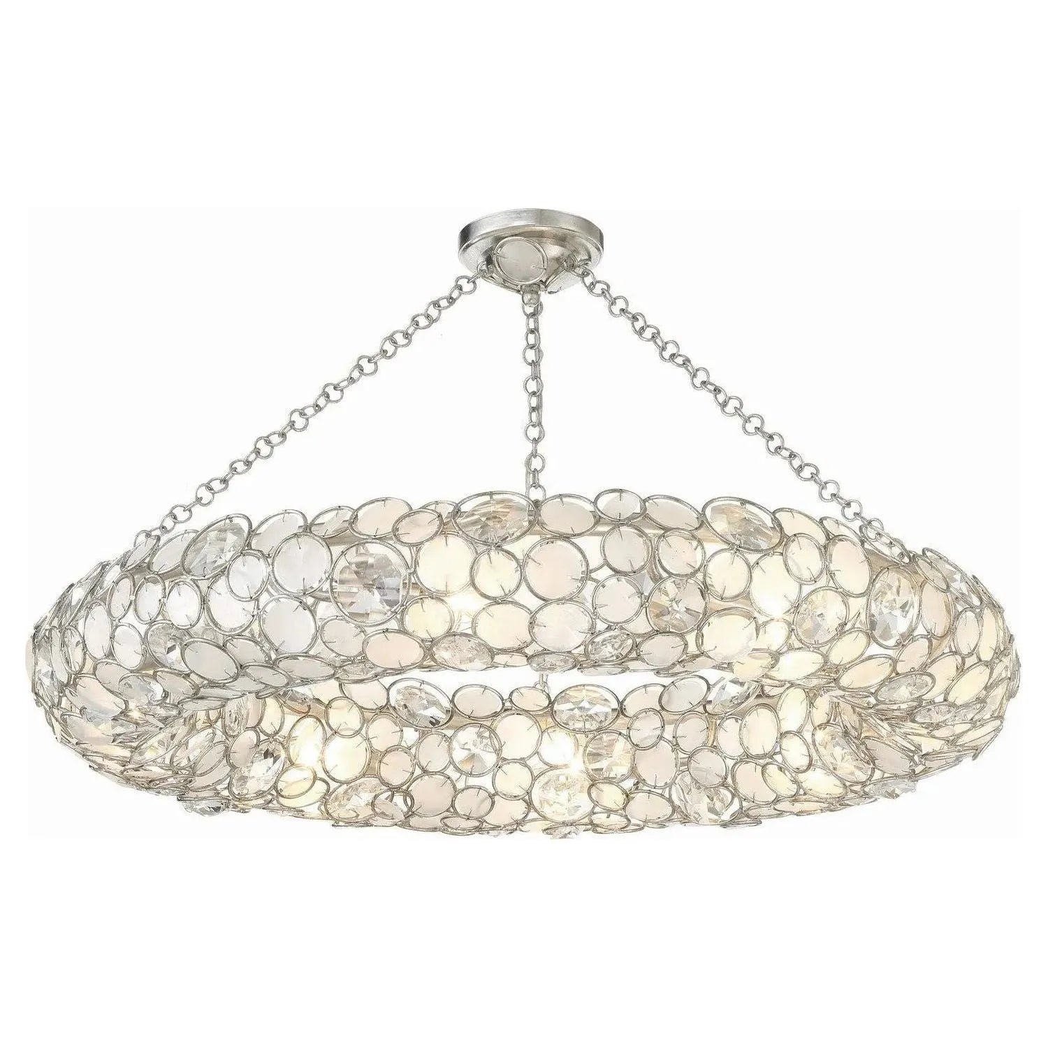 Crystorama - Palla Semi Flush Mount - 525-SA_CEILING | Montreal Lighting & Hardware