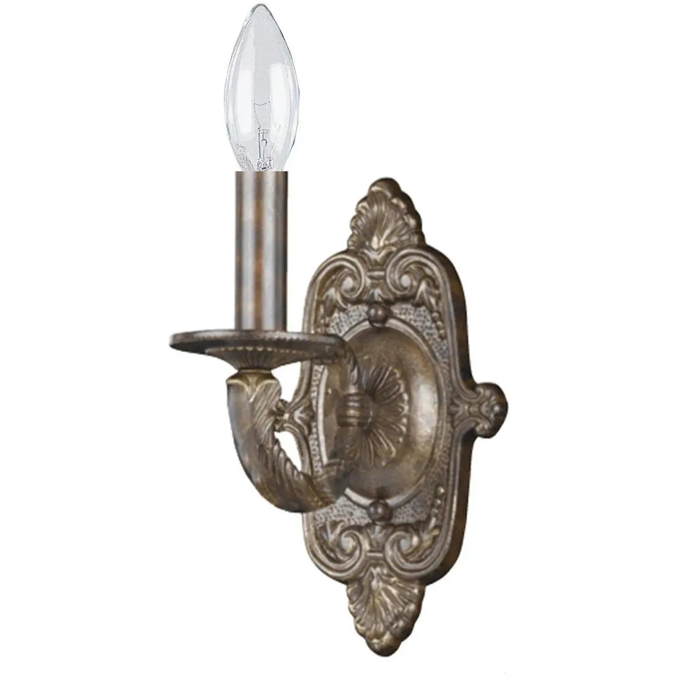 Crystorama - Paris Market One Light Wall Mount - 5111-AW | Montreal Lighting & Hardware