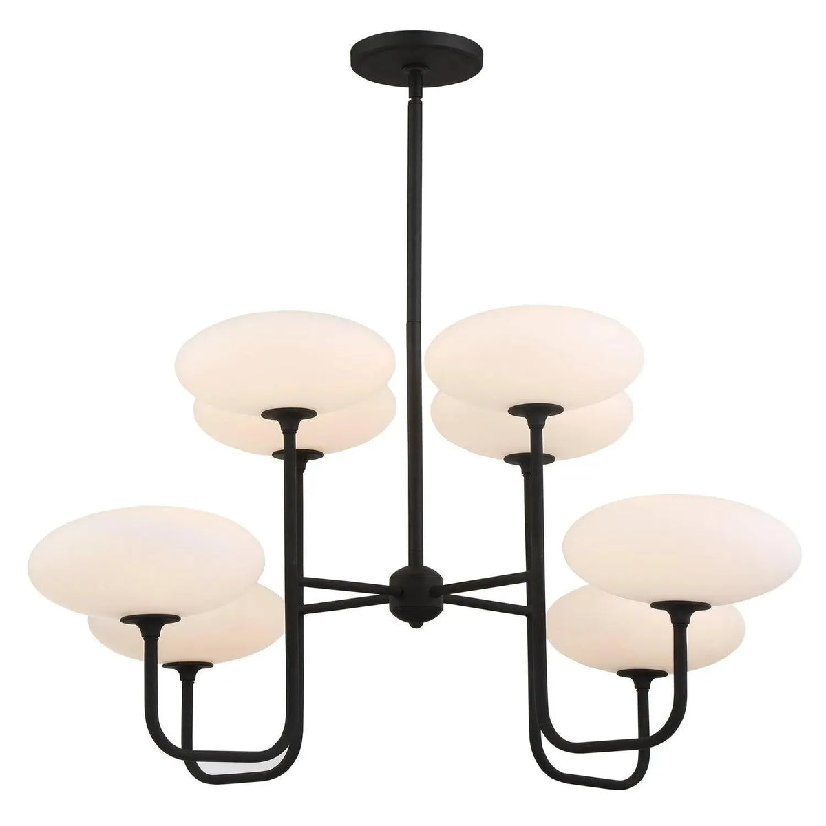 Crystorama - Parker Chandelier - PKR-B8508-BF | Montreal Lighting & Hardware