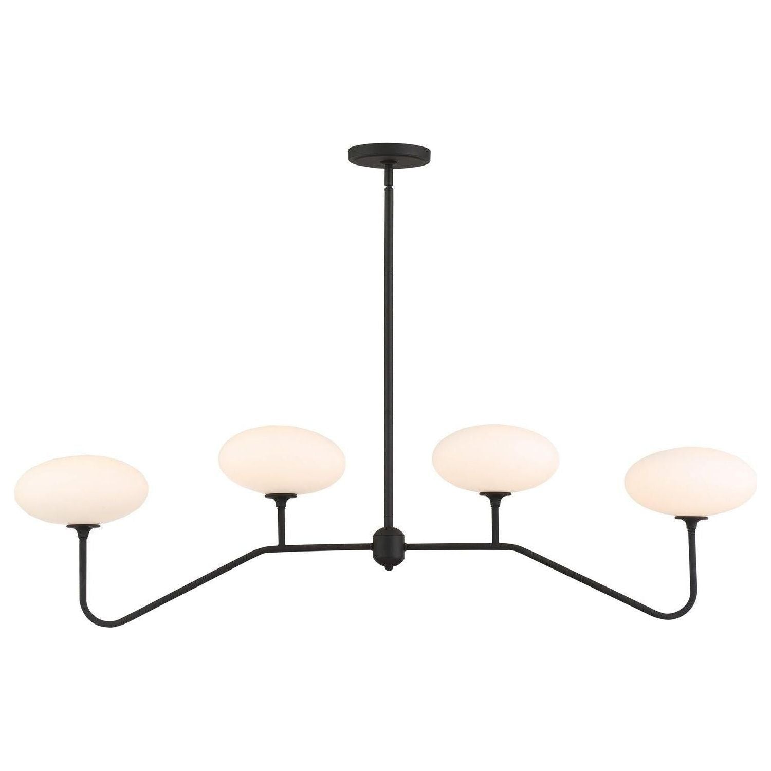 Crystorama - Parker Linear Chandelier - PKR-B8504-BF | Montreal Lighting & Hardware