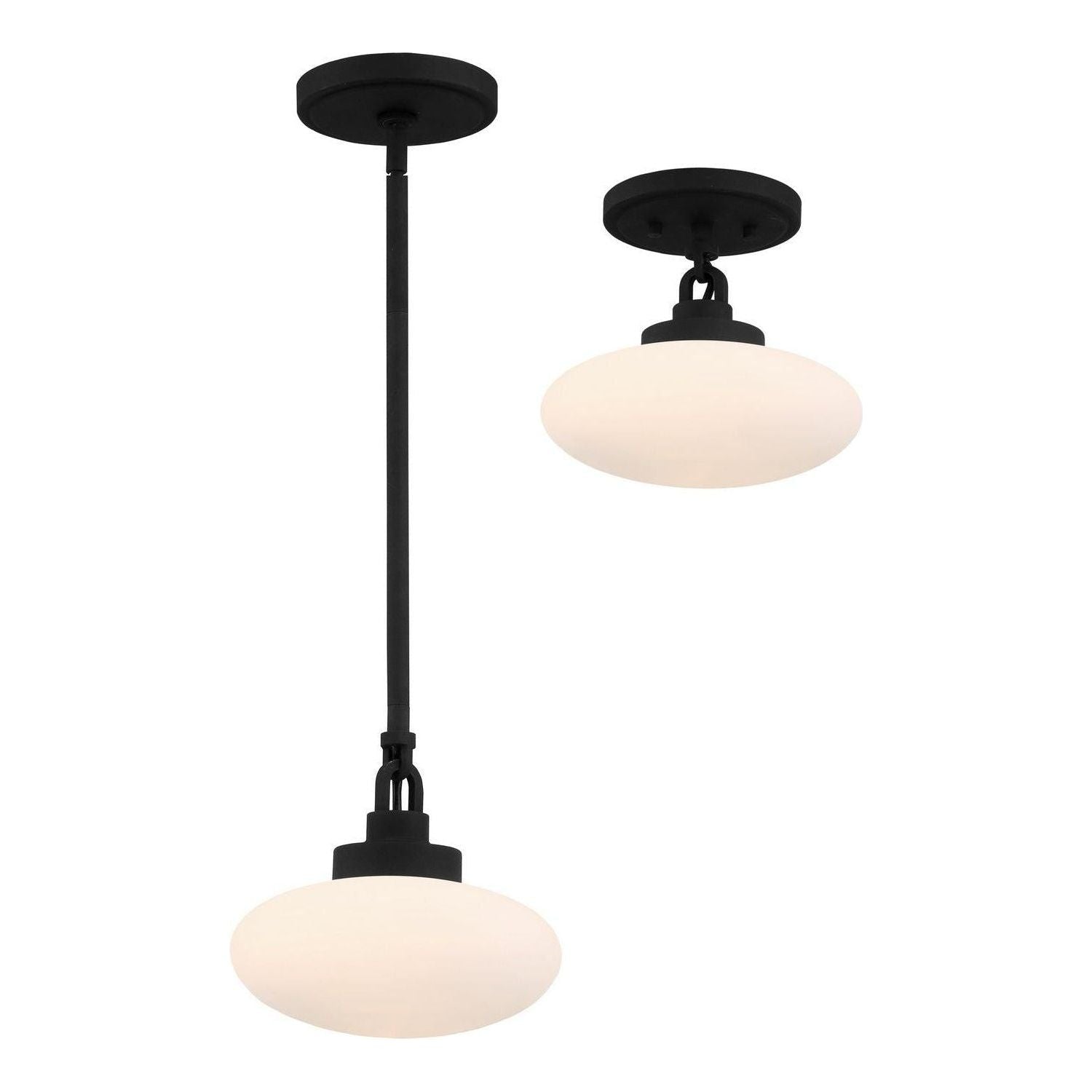 Crystorama - Parker Pendant - PKR-B8501-BF | Montreal Lighting & Hardware
