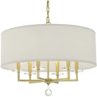 Crystorama - Paxton Six Light Chandelier - 8116-AG | Montreal Lighting & Hardware