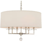 Crystorama - Paxton Six Light Chandelier - 8116-PN | Montreal Lighting & Hardware