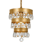 Crystorama - Perla One Light Mini Chandelier - 6103-GA | Montreal Lighting & Hardware