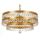 Crystorama - Perla Six Light Chandelier - 6108-GA | Montreal Lighting & Hardware