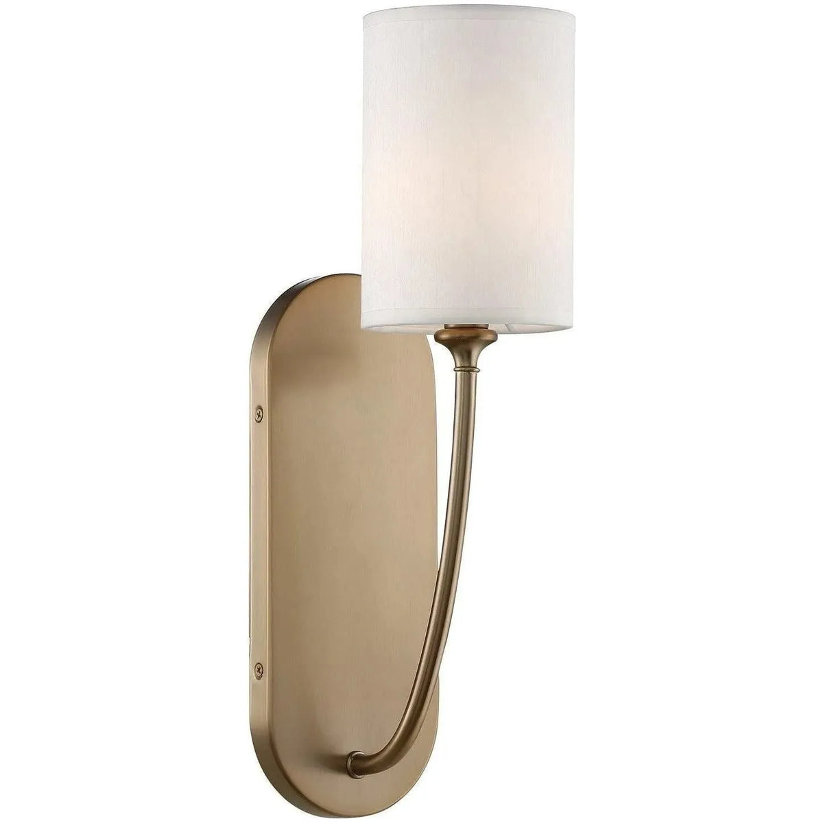 Crystorama - Preston One Light Wall Mount - PRE-461-VG | Montreal Lighting & Hardware