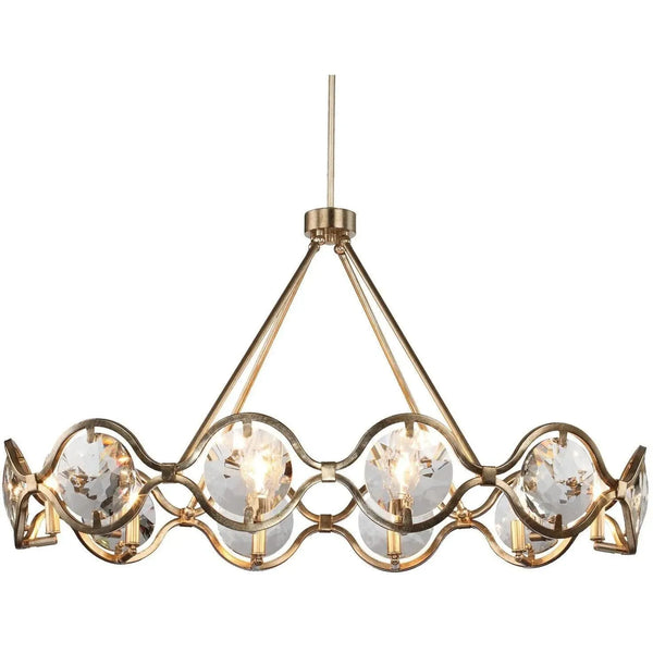 Quincy Ten Light Chandelier
