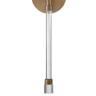 Crystorama - Rachel One Light Wall Mount - RAC-A3501-PN | Montreal Lighting & Hardware