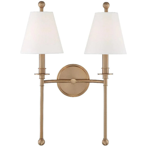 Riverdale Two Light Wall Mount