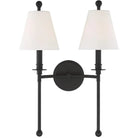 Crystorama - Riverdale Two Light Wall Mount - RIV-383-BF | Montreal Lighting & Hardware