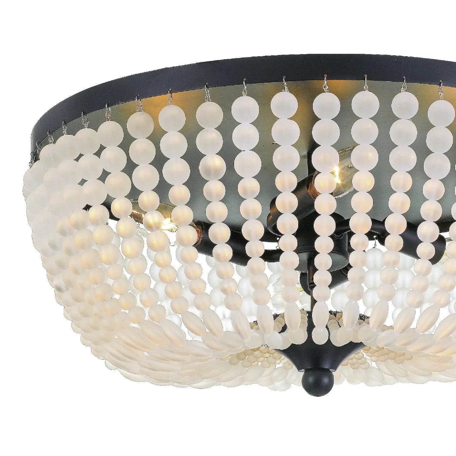 Crystorama - Rylee Four Light Ceiling Mount - 605-GA | Montreal Lighting & Hardware