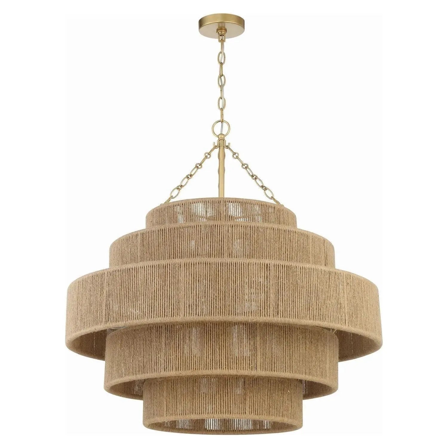Crystorama - Shyla Chandelier - SHY-10907-SG | Montreal Lighting & Hardware