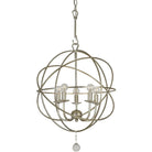 Crystorama - Solaris Five Light Mini Chandelier - 9224-OS | Montreal Lighting & Hardware
