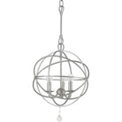 Crystorama - Solaris Three Light Mini Chandelier - 9225-OS | Montreal Lighting & Hardware