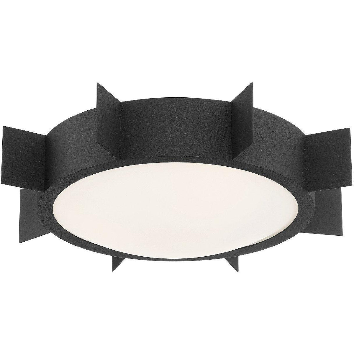 Crystorama - Solas Three Light Ceiling Mount - SOL-A3103-BF | Montreal Lighting & Hardware