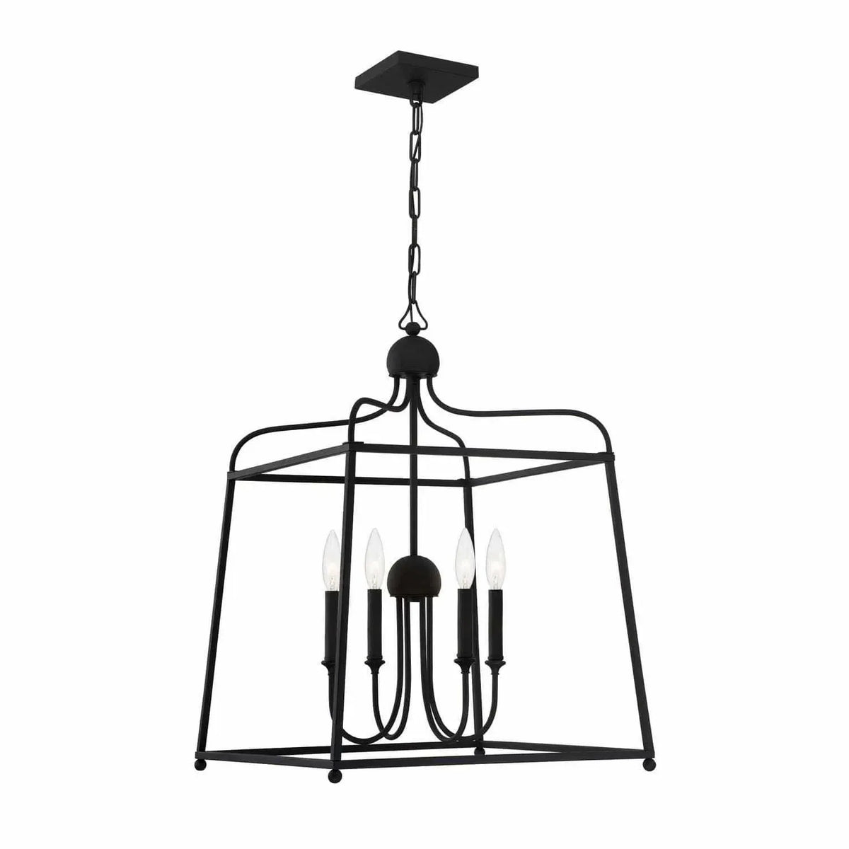 Crystorama - Sylvan Four Light Chandelier - 2244-BF_NOSHADE | Montreal Lighting & Hardware