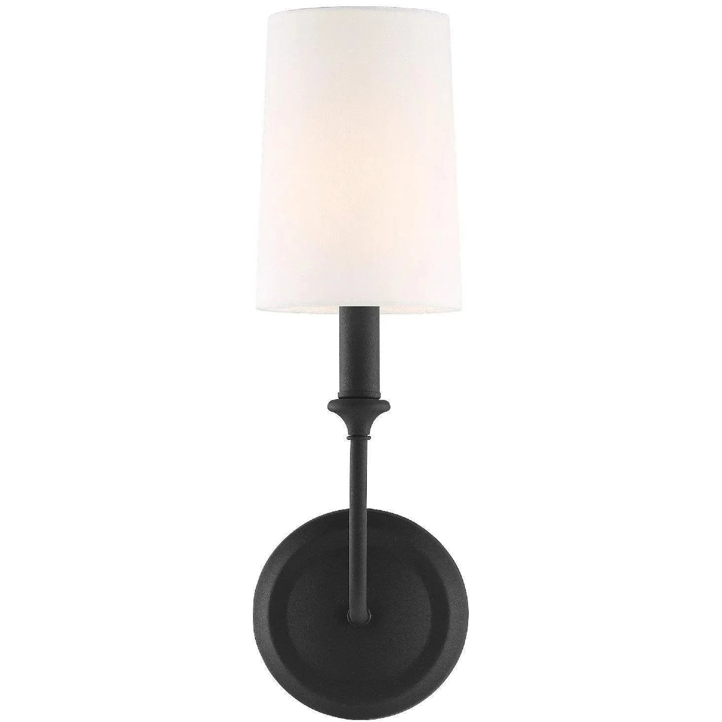 Crystorama - Sylvan One Light Wall Mount - 2241-BF | Montreal Lighting & Hardware