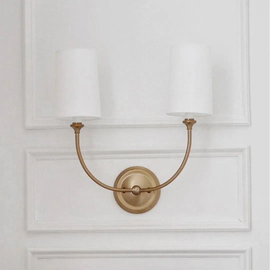 Crystorama - Sylvan Two Light Wall Mount - 2242-BF | Montreal Lighting & Hardware
