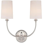 Crystorama - Sylvan Two Light Wall Mount - 2242-PN | Montreal Lighting & Hardware