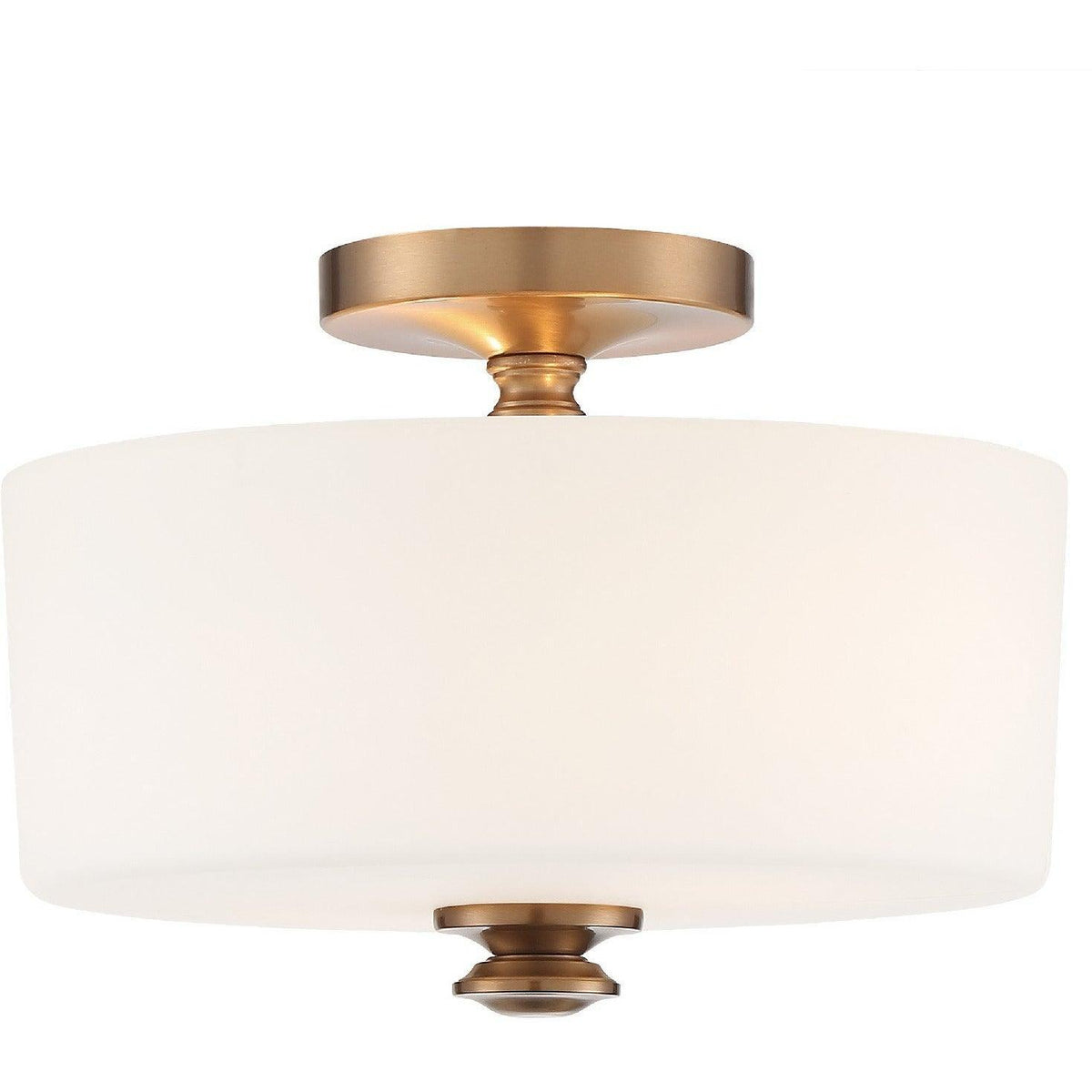 Crystorama - Travis Two Light Ceiling Mount - TRA-A3302-VG | Montreal Lighting & Hardware