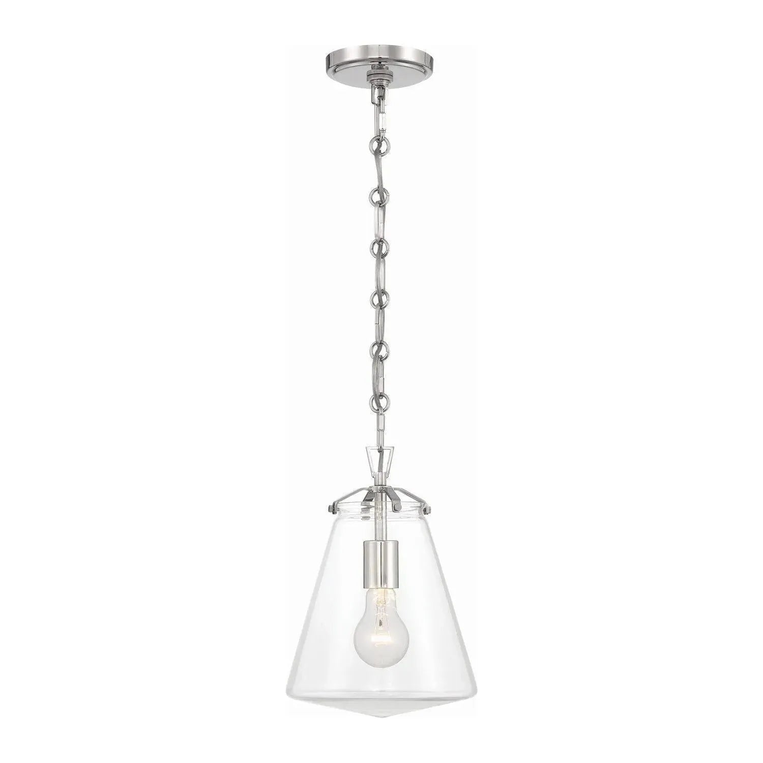 Crystorama - Voss Mini Pendant - VSS-7003-PN | Montreal Lighting & Hardware