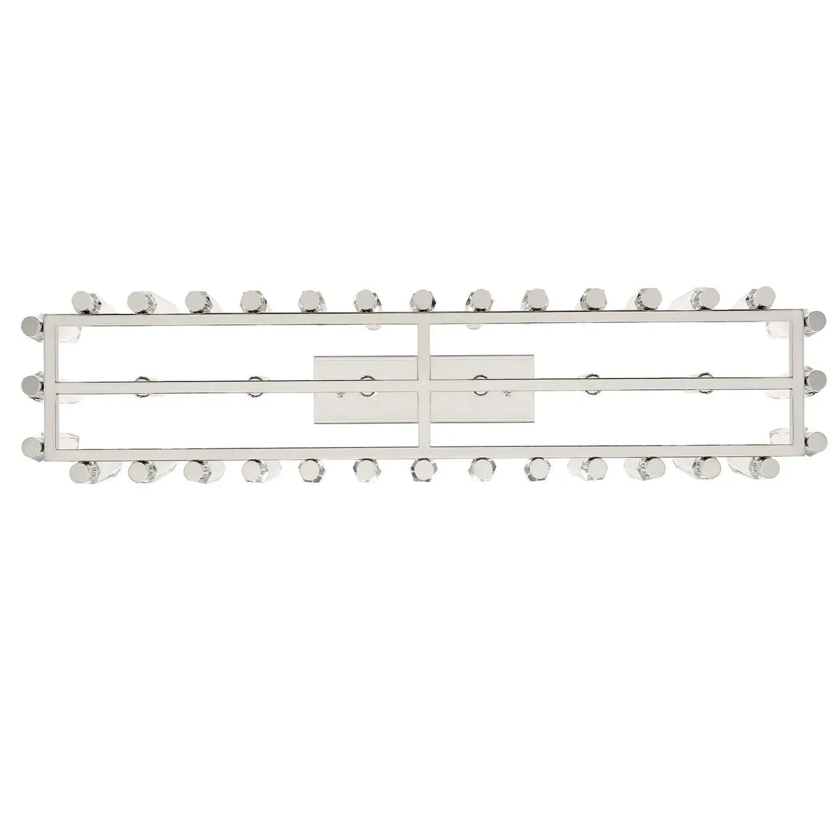 Crystorama - Watson Linear Chandelier - WAT-B2006-PN | Montreal Lighting & Hardware