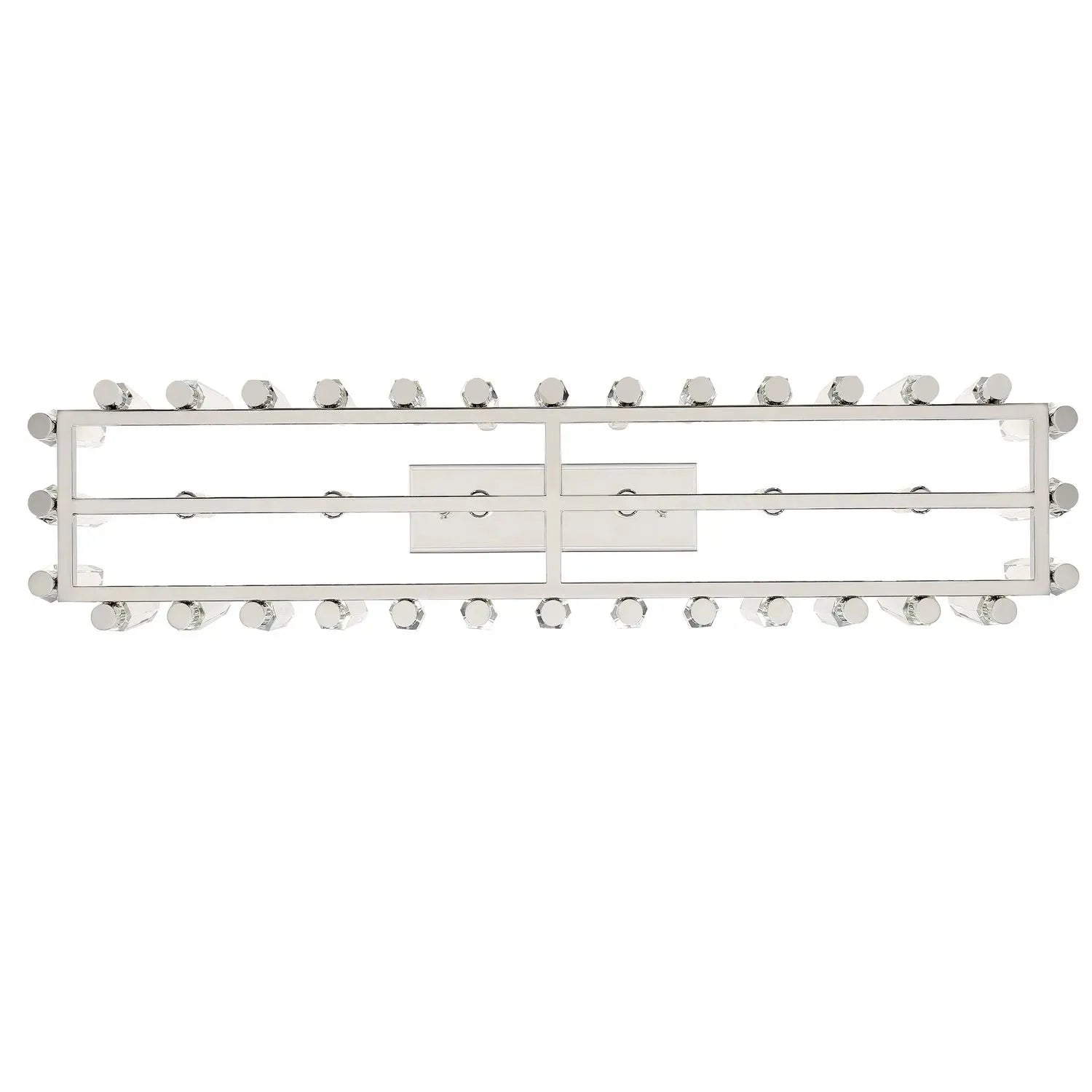 Crystorama - Watson Linear Chandelier - WAT-B2006-PN | Montreal Lighting & Hardware