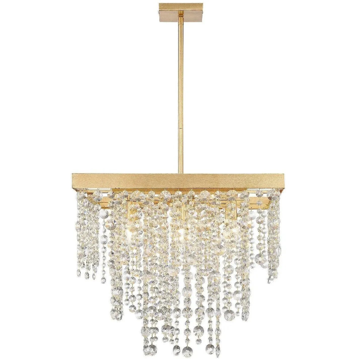 Crystorama - Winham Eight Light Chandelier - WIN-618-GA-CL-MWP | Montreal Lighting & Hardware