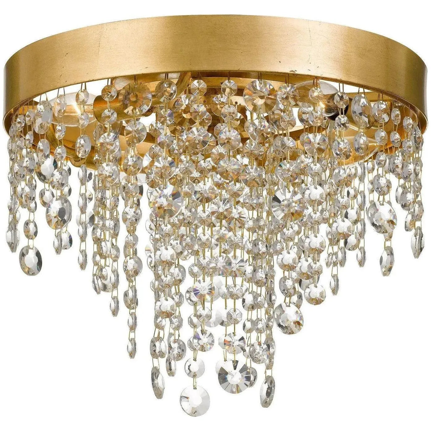 Crystorama - Winham Four Light Ceiling Mount - WIN-613-GA-CL-MWP | Montreal Lighting & Hardware