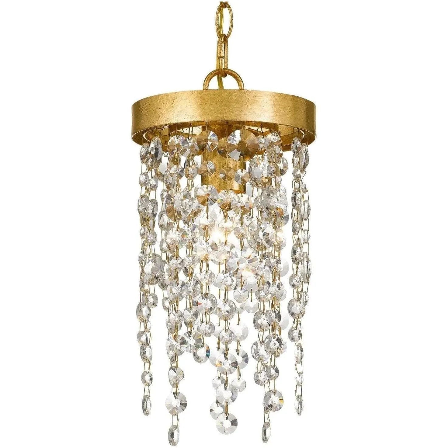 Crystorama - Winham One Light Pendant - WIN-610-GA-CL-MWP | Montreal Lighting & Hardware