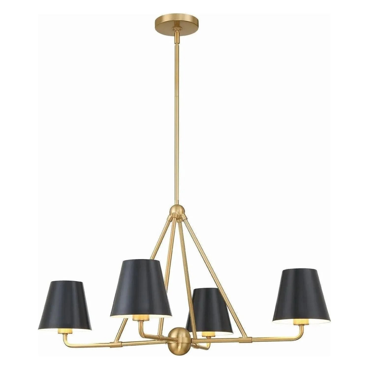 Crystorama - Xavier Chandelier - XAV-B9304-MK | Montreal Lighting & Hardware