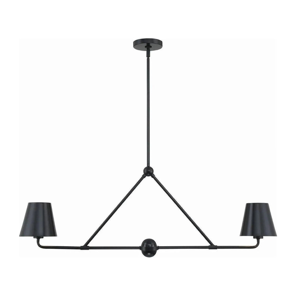 Crystorama - Xavier Linear Chandelier - XAV-B9302-MK | Montreal Lighting & Hardware