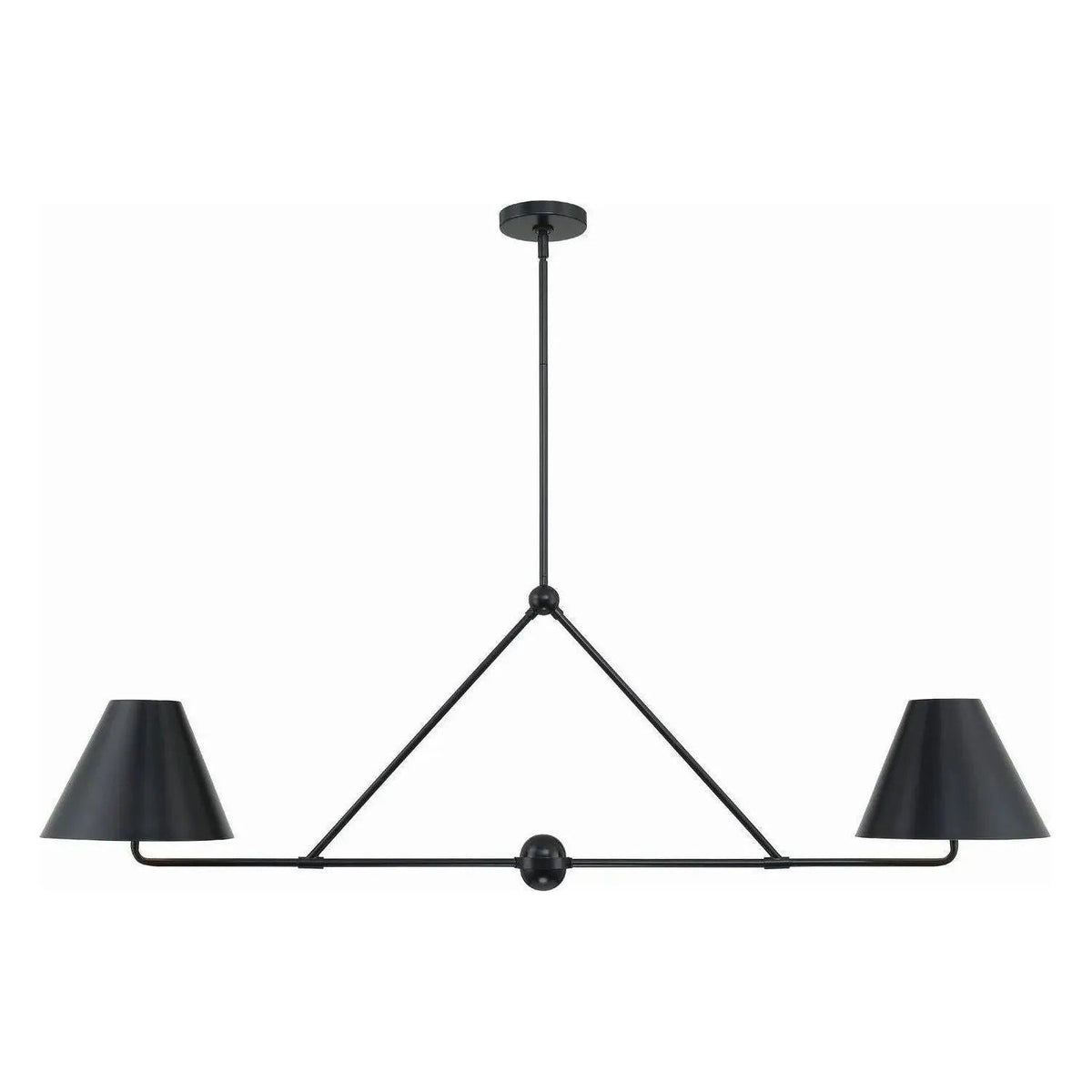 Crystorama - Xavier Linear Chandelier - XAV-B9307-MK | Montreal Lighting & Hardware