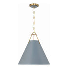 Crystorama - Xavier Pendant - XAV-B8305-VG-BL | Montreal Lighting & Hardware