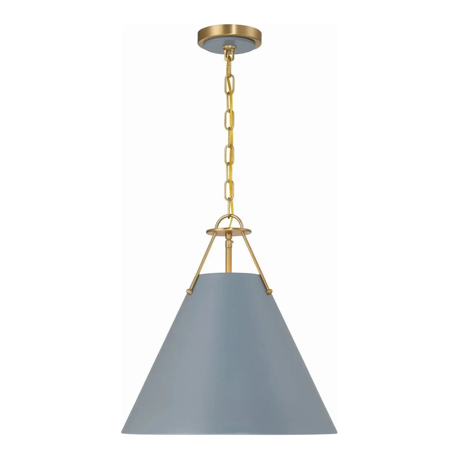 Crystorama - Xavier Pendant - XAV-B8305-VG-BL | Montreal Lighting & Hardware