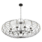 Crystorama - Zucca Oval Chandelier - ZUC-A9039-EB-GA | Montreal Lighting & Hardware