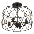 Crystorama - Zucca Semi-Flush Mount - ZUC-A9030-EB-GA_CEILING | Montreal Lighting & Hardware