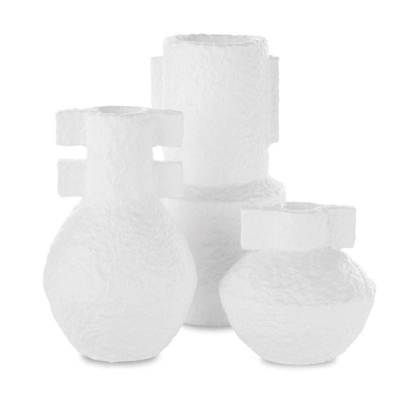 Currey and Company - Aegean Vase Set of 3 - 1200-0463 | Montreal Lighting & Hardware