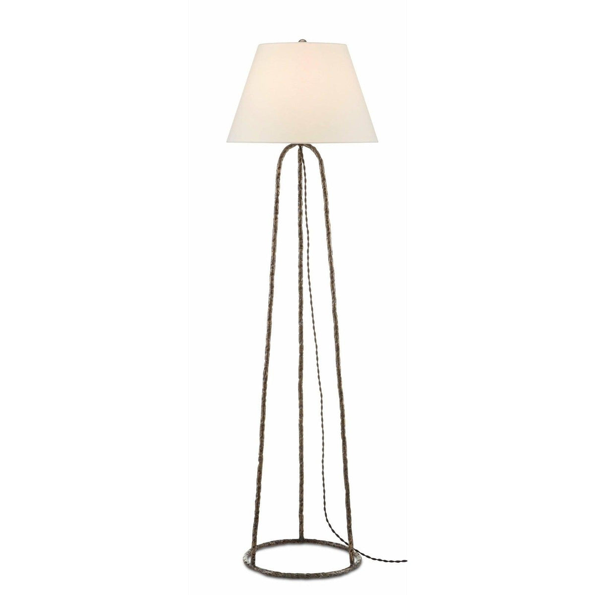 Currey and Company - Annetta Floor Lamp - 8000-0101 | Montreal Lighting & Hardware