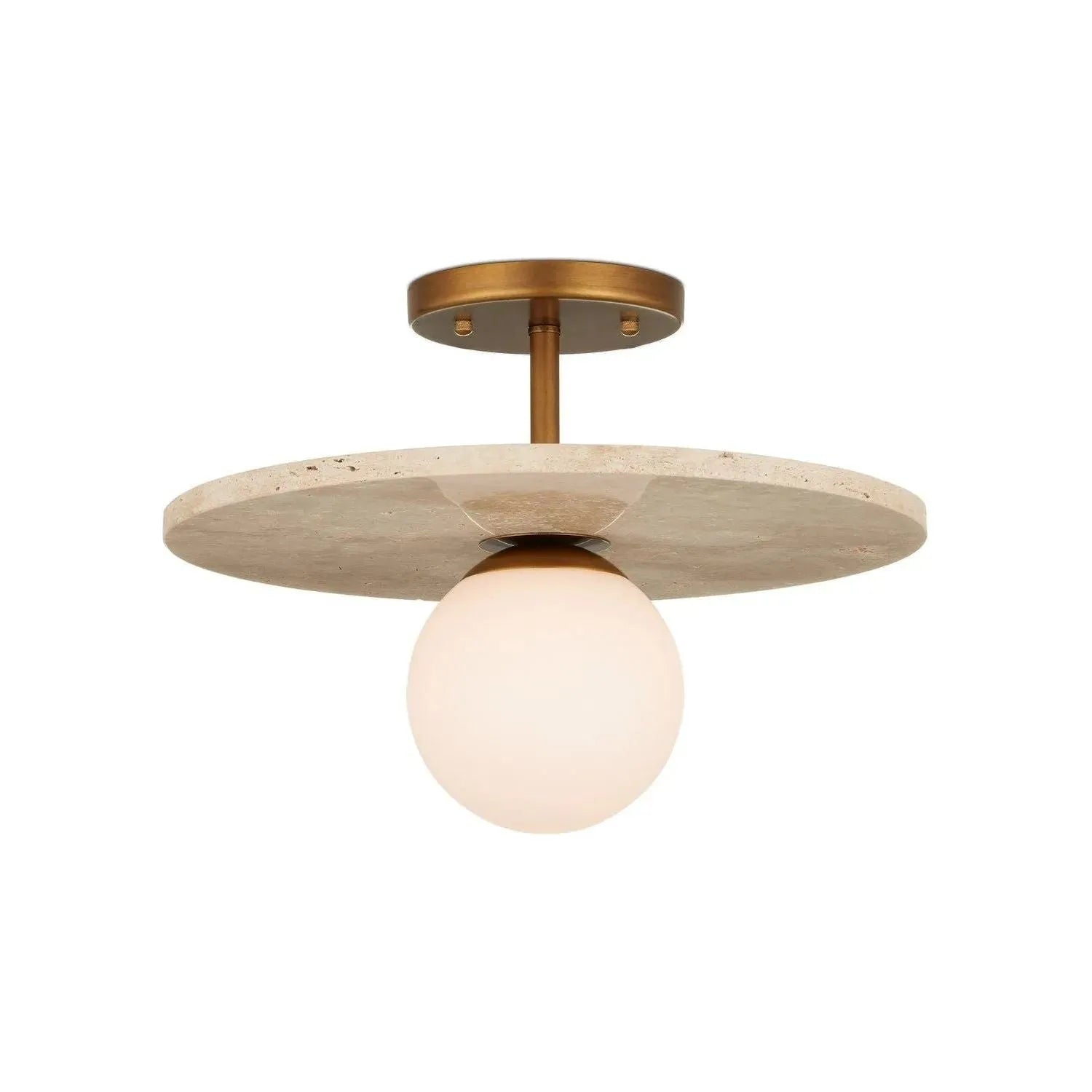 Currey and Company - Apricity Semi-Flush Mount - 9000-1195 | Montreal Lighting & Hardware