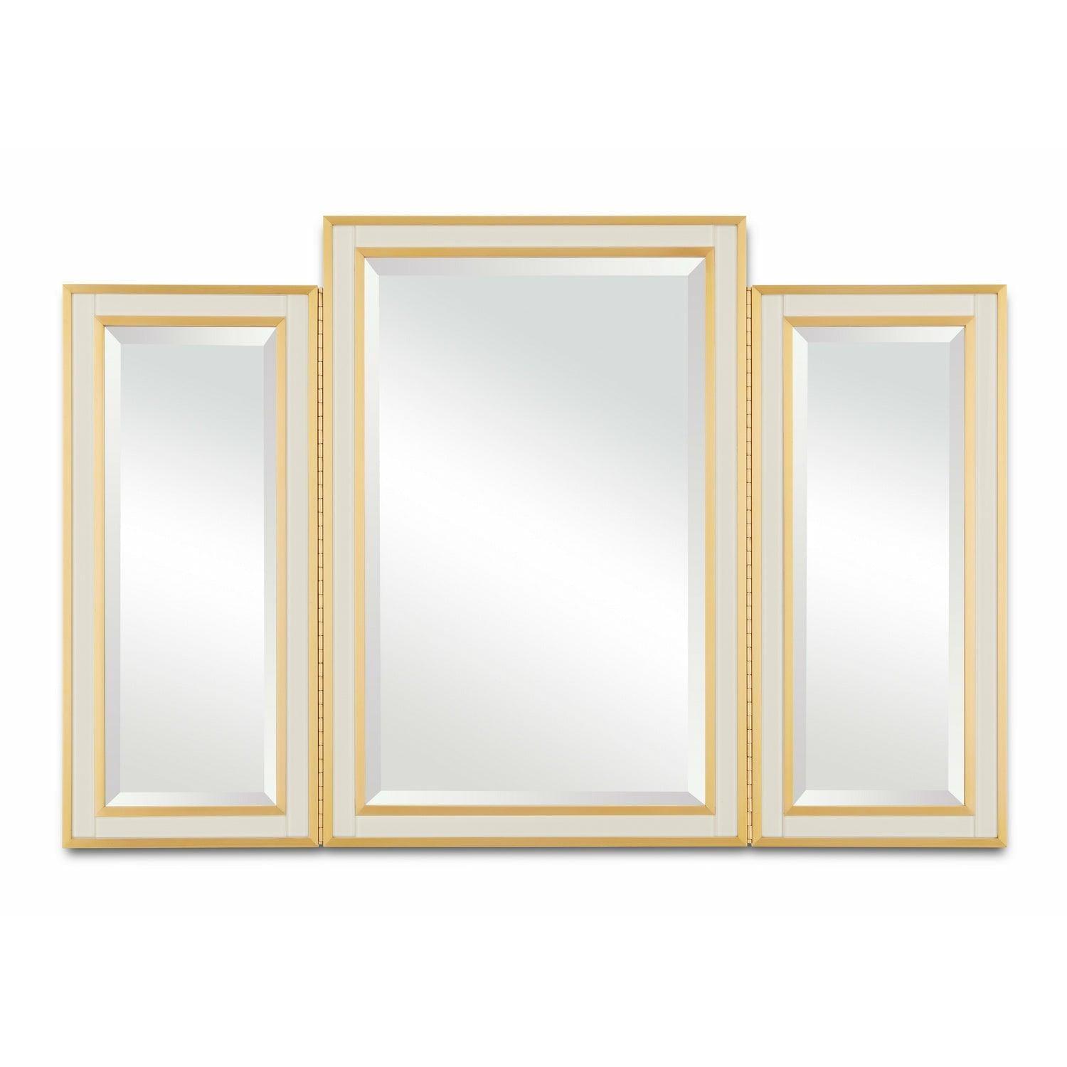 Currey and Company - Arden Ivory Vanity Mirror - 1000-0105 | Montreal Lighting & Hardware