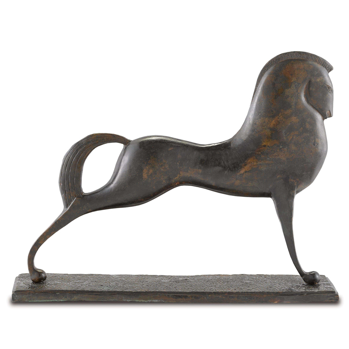 Currey and Company - Assyrian Horse - 1200-0365 | Montreal Lighting & Hardware