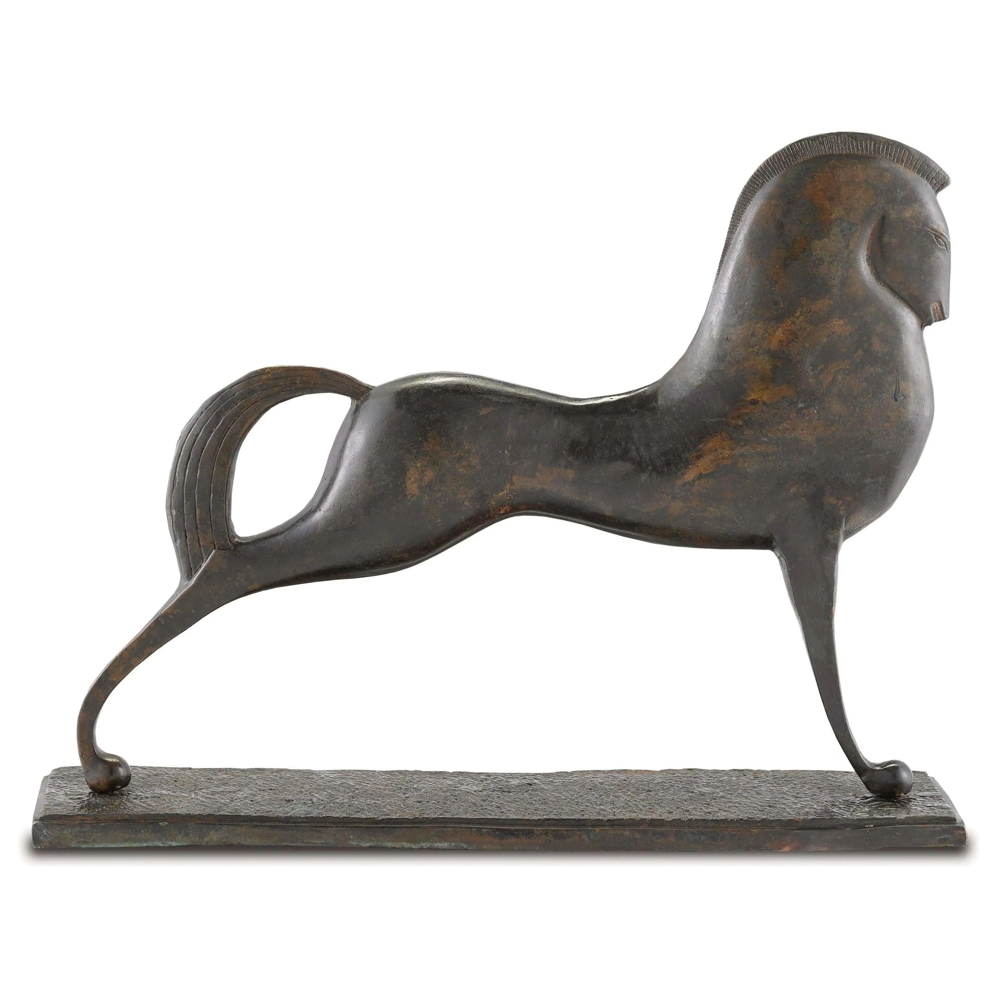 Currey and Company - Assyrian Horse - 1200-0365 | Montreal Lighting & Hardware