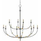 Currey and Company - Balladier Chandelier - 9000-0331 | Montreal Lighting & Hardware