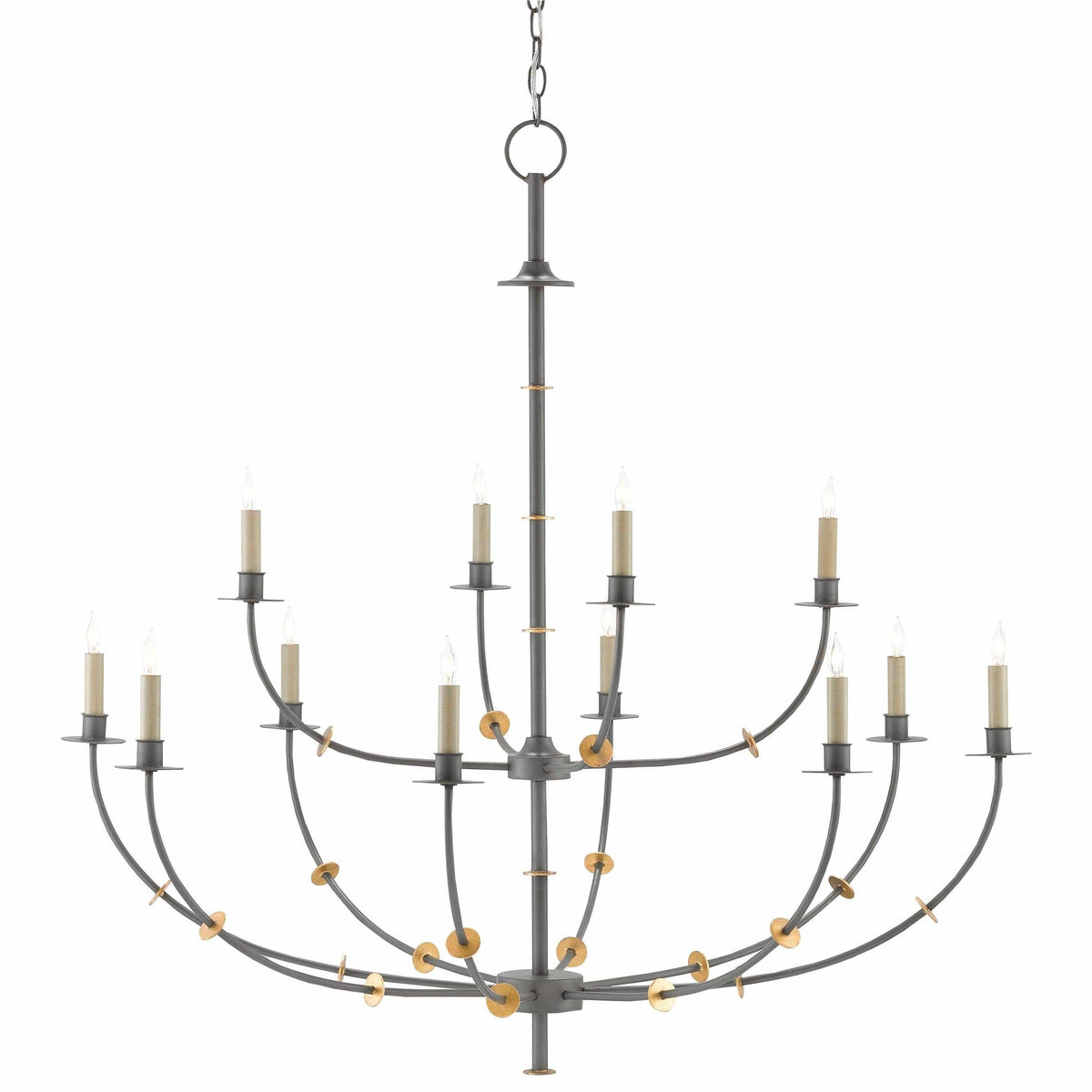 Currey and Company - Balladier Chandelier - 9000-0331 | Montreal Lighting & Hardware