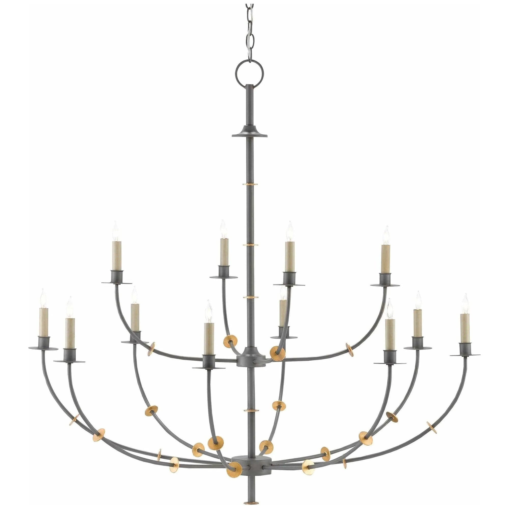 Currey and Company - Balladier Chandelier - 9000-0331 | Montreal Lighting & Hardware