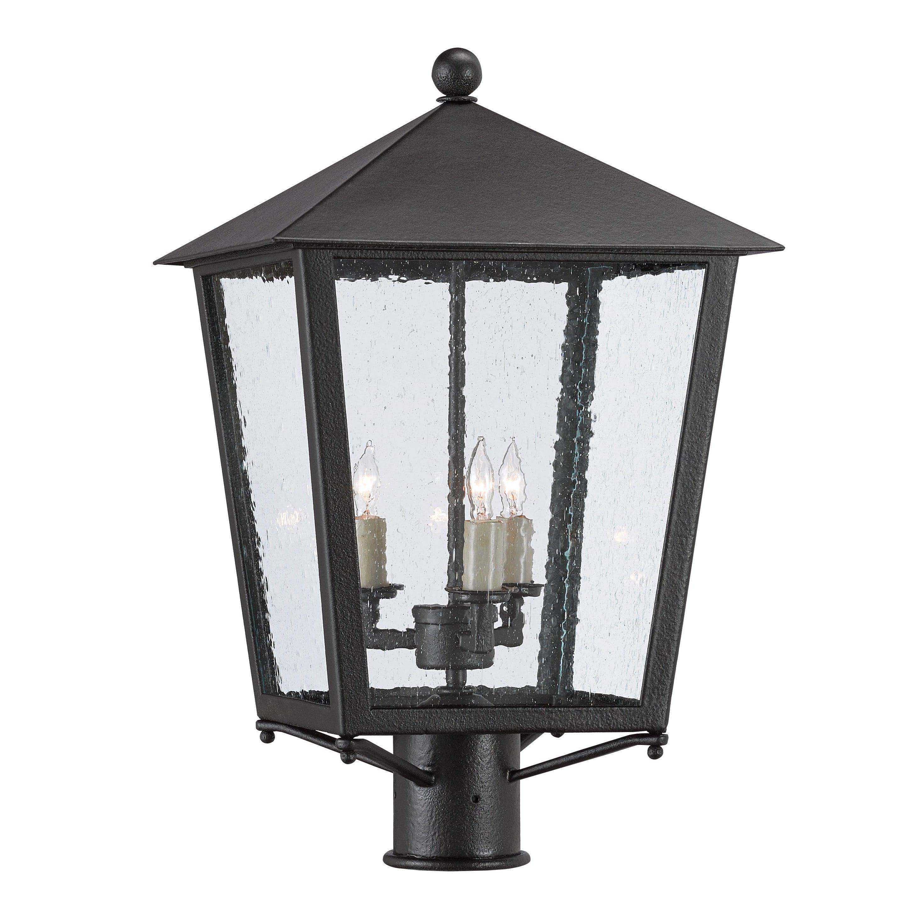 Currey and Company - Bening Post Mount - 9600-0005 | Montreal Lighting & Hardware