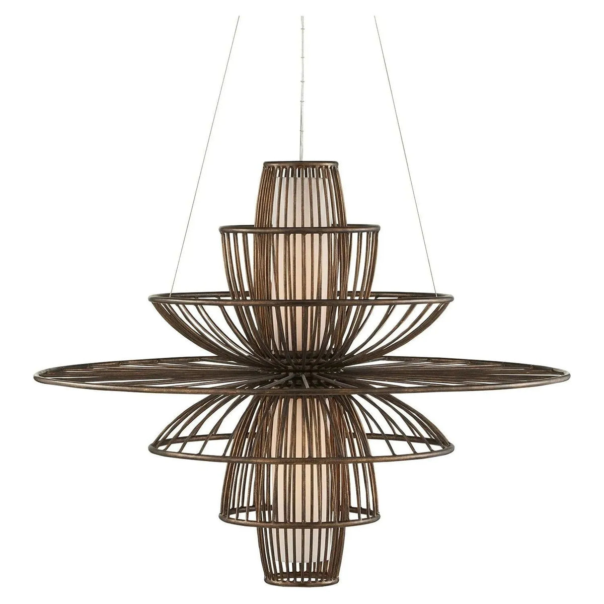 Currey and Company - Benjiro Chandelier - 9000-0964 | Montreal Lighting & Hardware